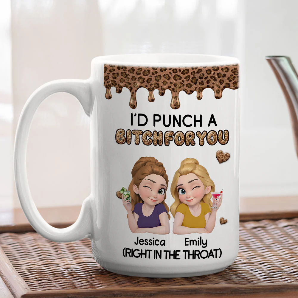 Savage Angels 2 - Personalized Custom Coffee Mug - Image 3