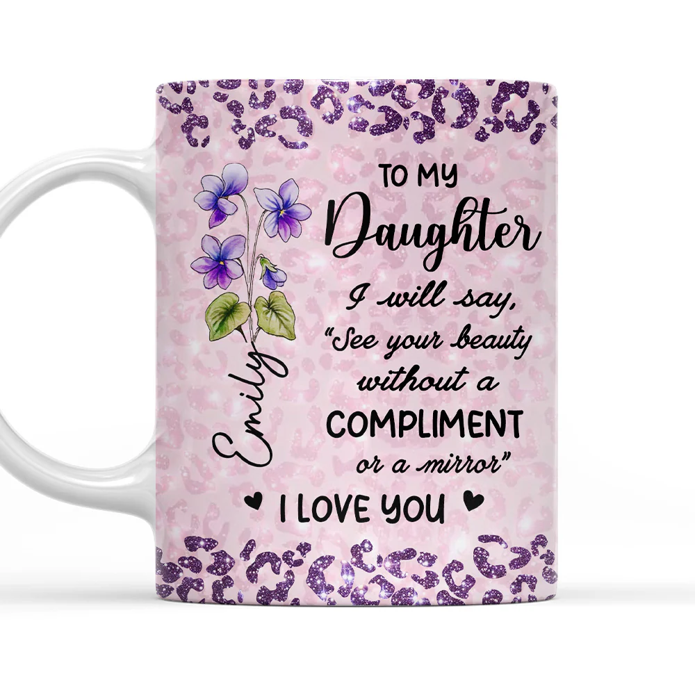 See Your Beauty - Personalized Custom Coffee Mug
