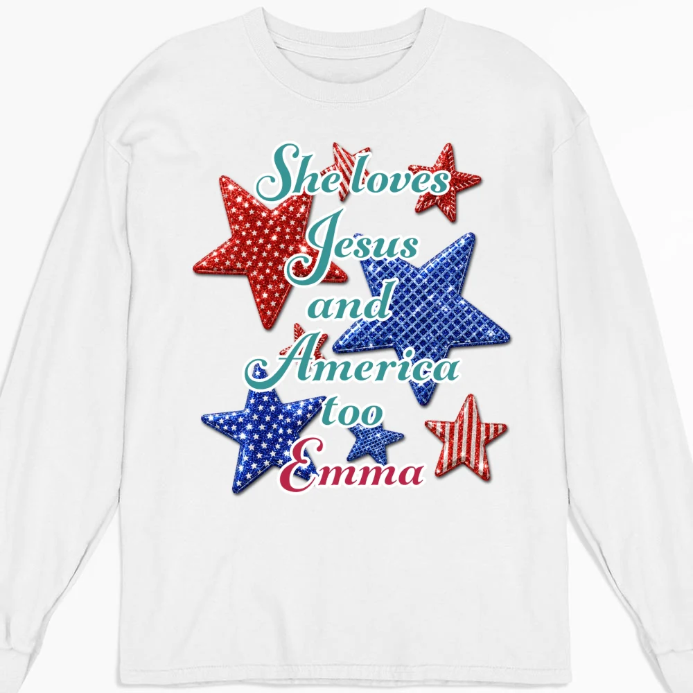 She Knows What She Loves - Personalized Custom 3D Effect Shirt - Image 11