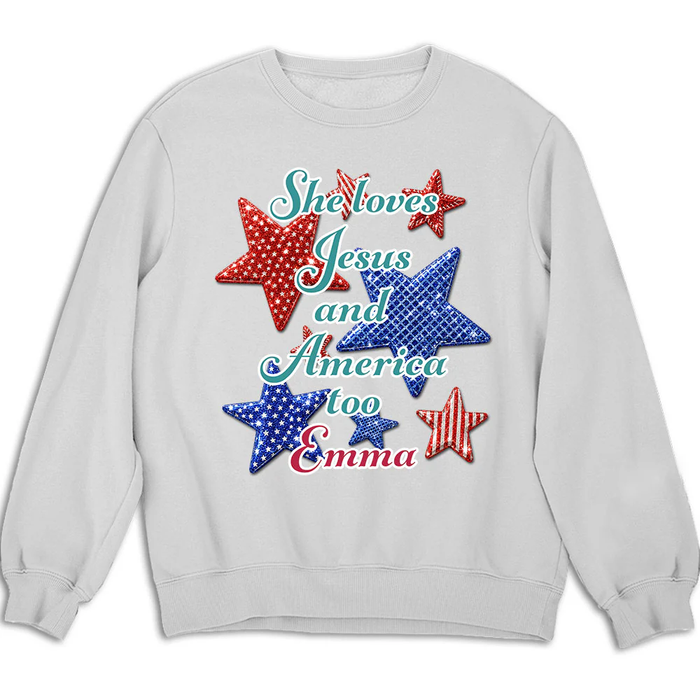 She Knows What She Loves - Personalized Custom 3D Effect Shirt - Image 2