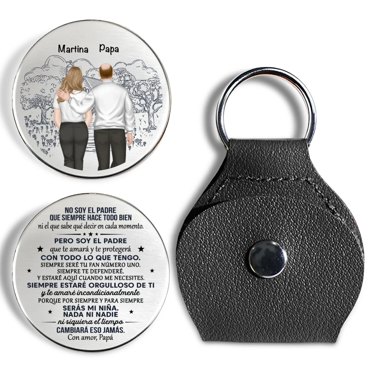 Siempre seré tu fan número uno - Abrazo de bolsillo personalizado - Image 6