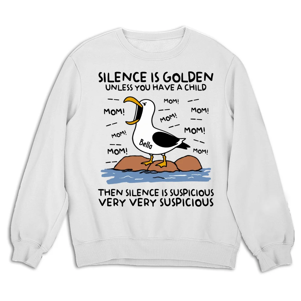 Silence Is Golden - Personalized Custom Shirt - Image 14