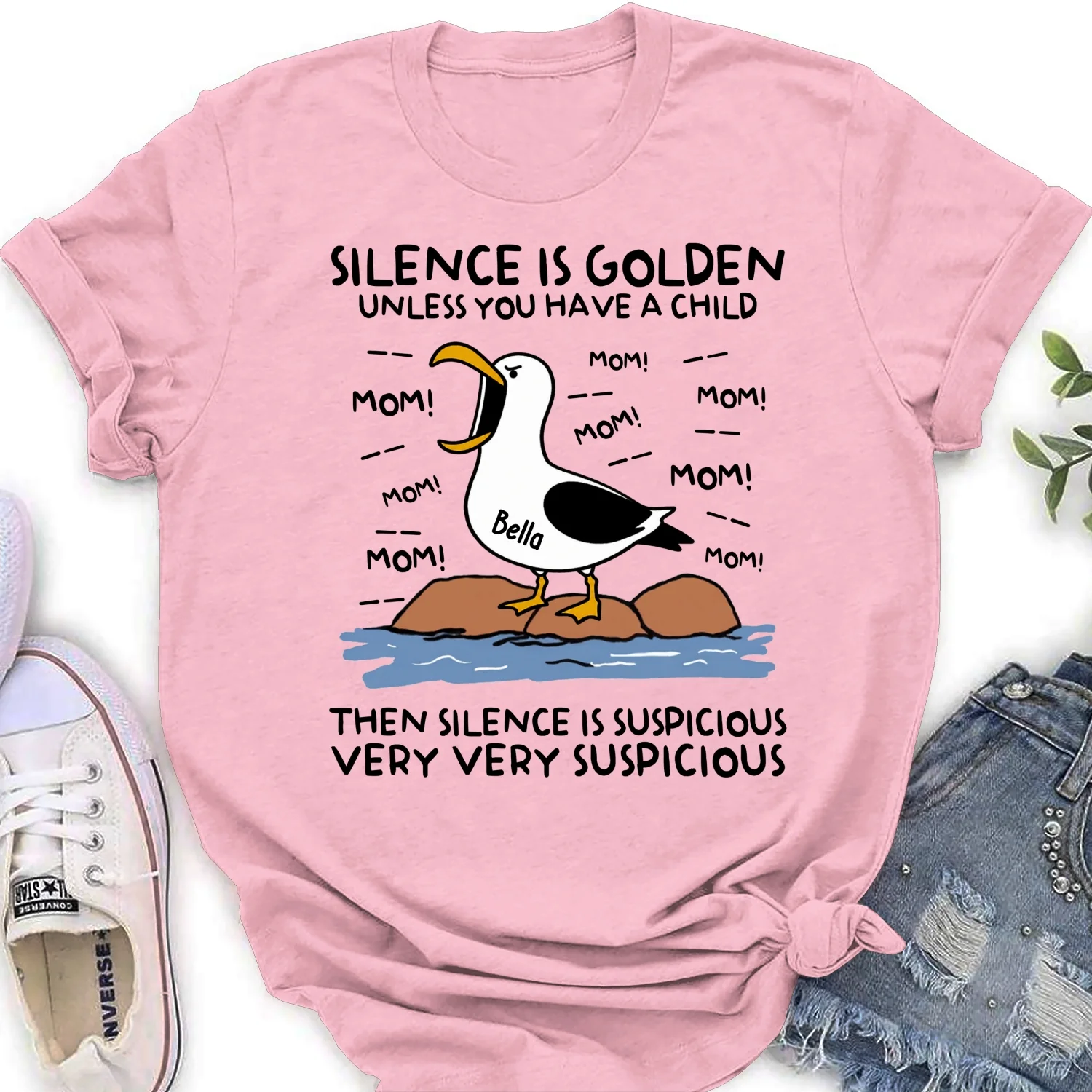 Silence Is Golden - Personalized Custom Shirt - Image 19