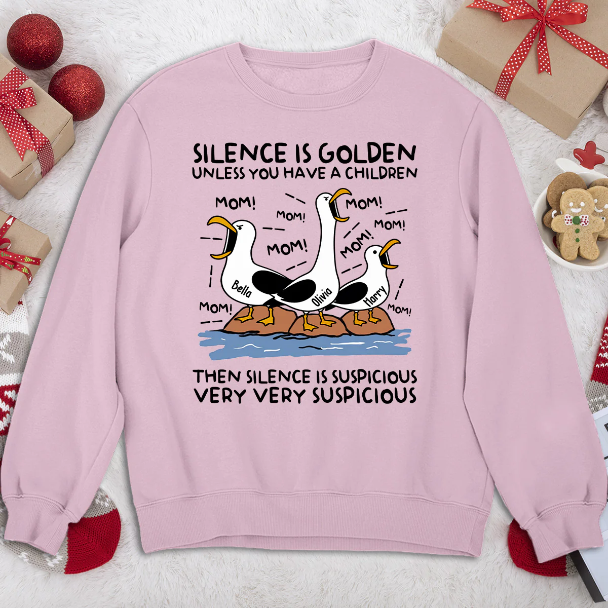 Silence Is Golden - Personalized Custom Shirt - Image 6