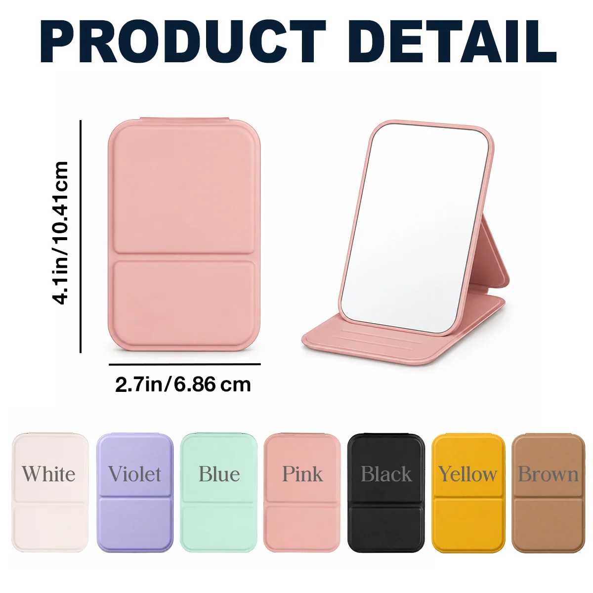 Sister Maid Of Honor - Personalized Custom Pocket Leather Mirror - Image 6
