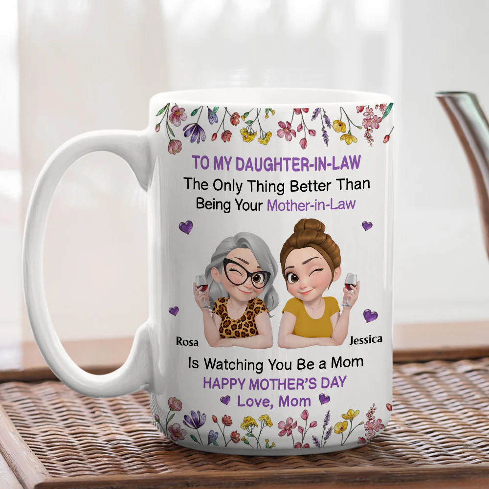 So Lucky To Have You - Personalized Custom Coffee Mug - Image 4