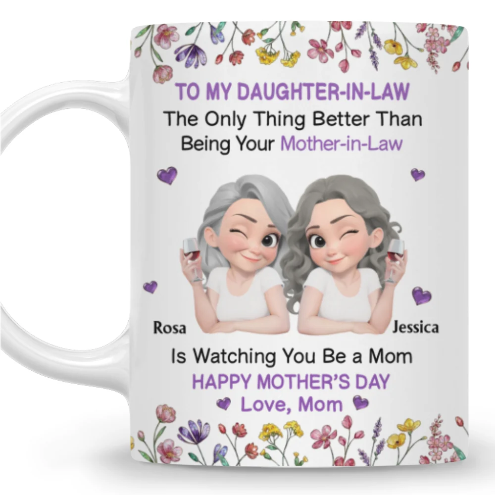 So Lucky To Have You - Personalized Custom Coffee Mug - Image 7