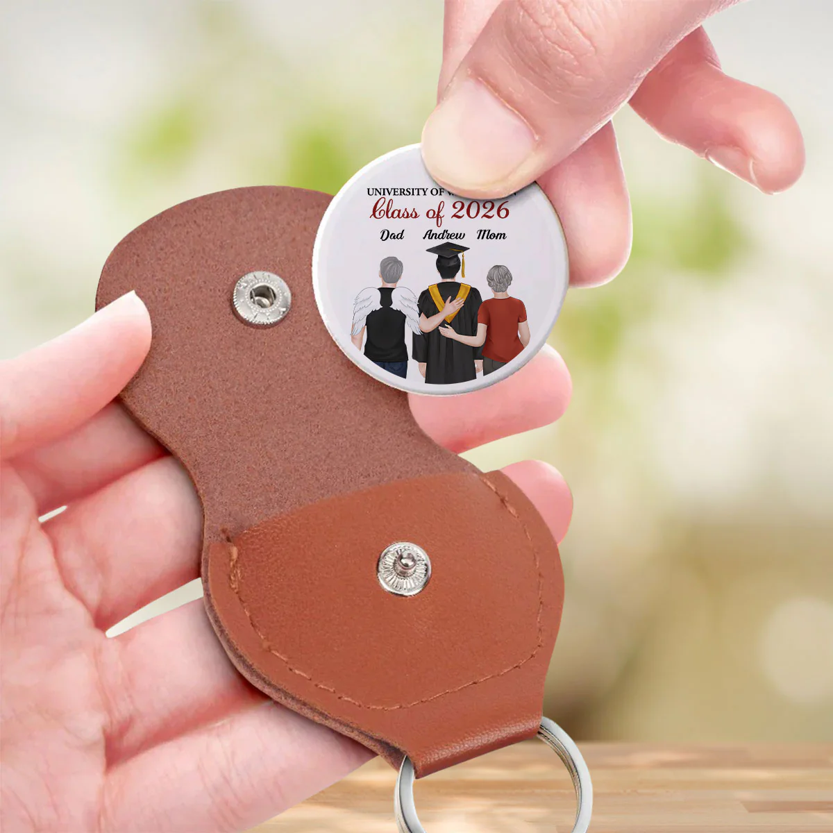 So Proud Of You Graduation Gift - Personalized Custom Pocket Hug - Image 3