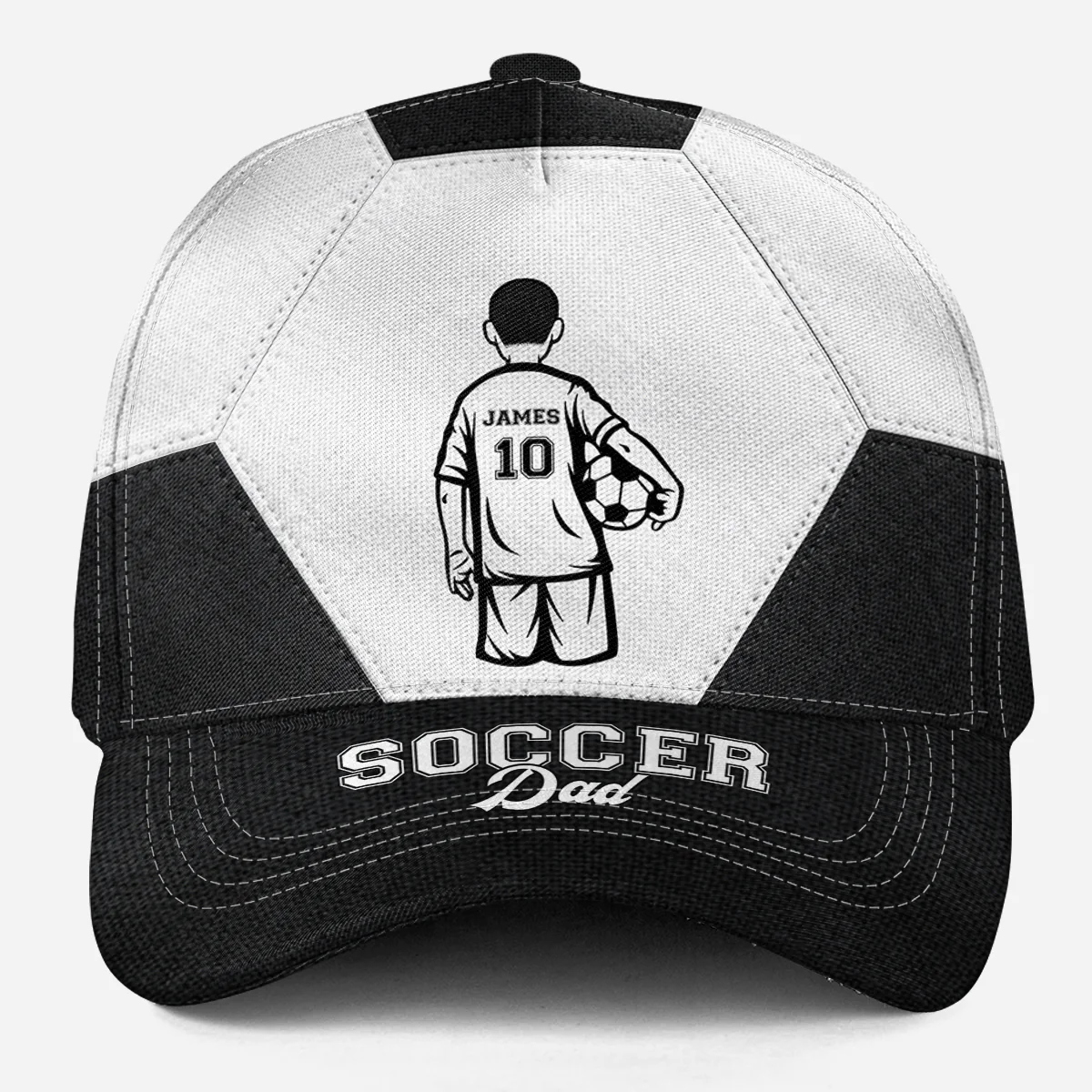 Soccer Dad Grandpa - Personalized Custom Classic Cap