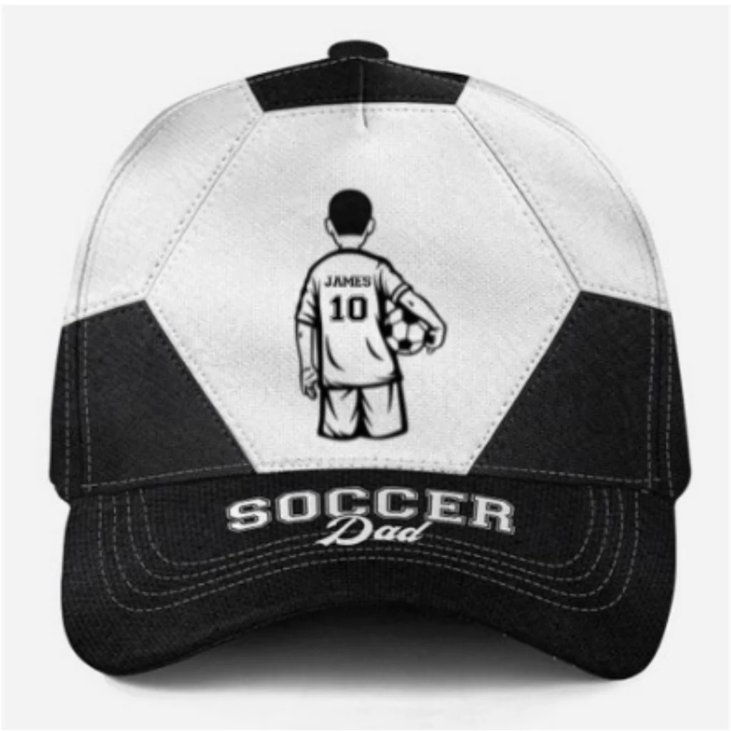 Soccer Dad Grandpa - Personalized Custom Classic Cap - Image 7