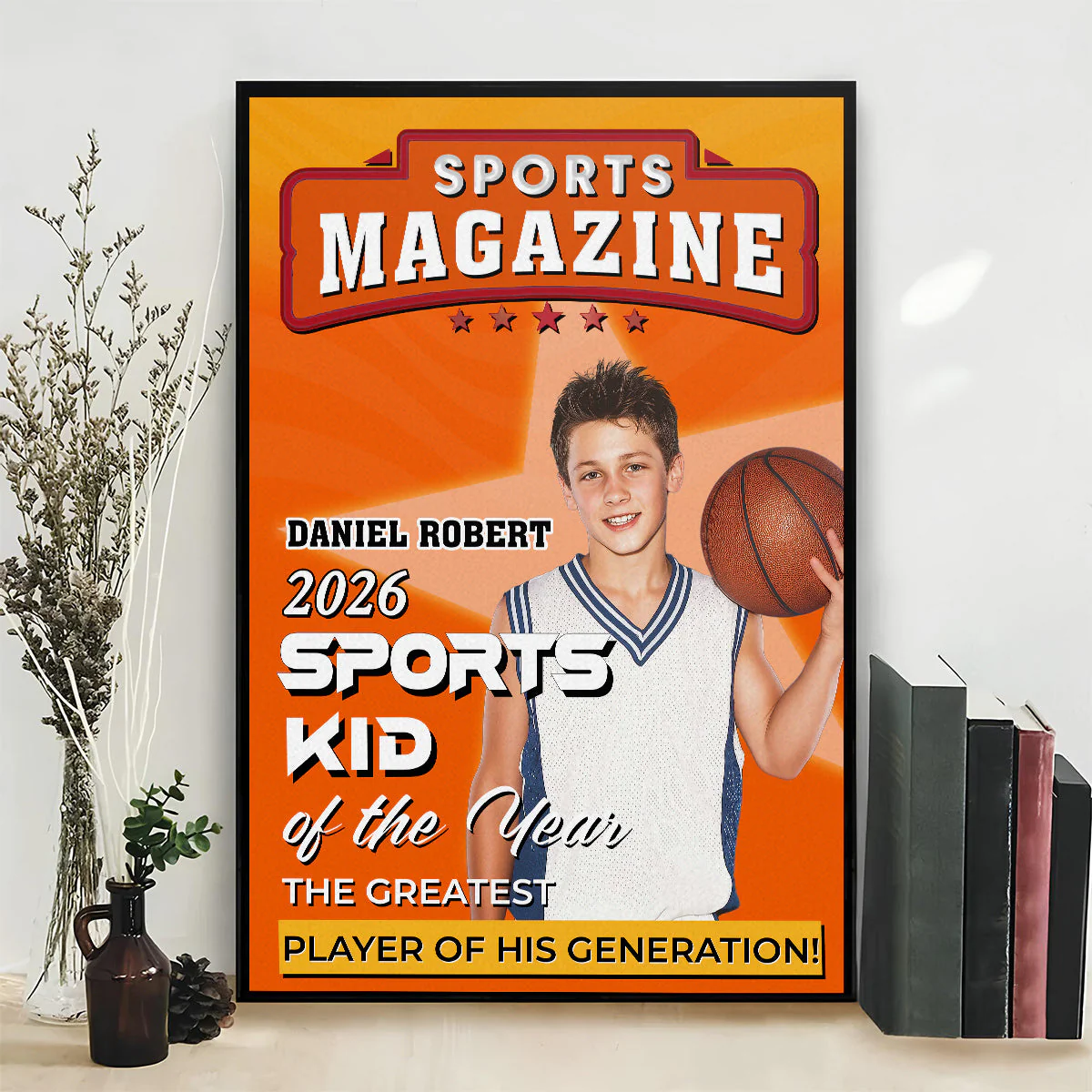 Sports Kid Of The Year - Personalized Custom Poster - Image 6