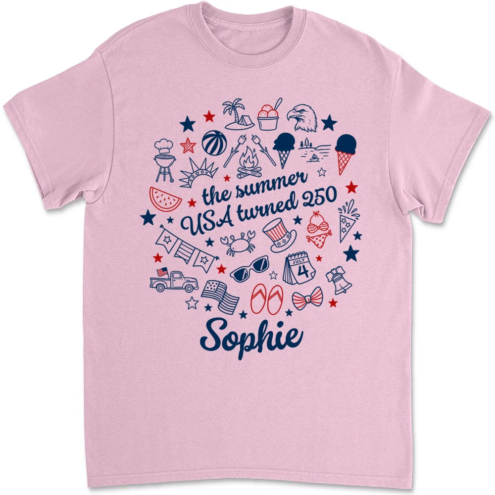 Stars Stripes And Summer - Personalized Custom Shirt - Image 9