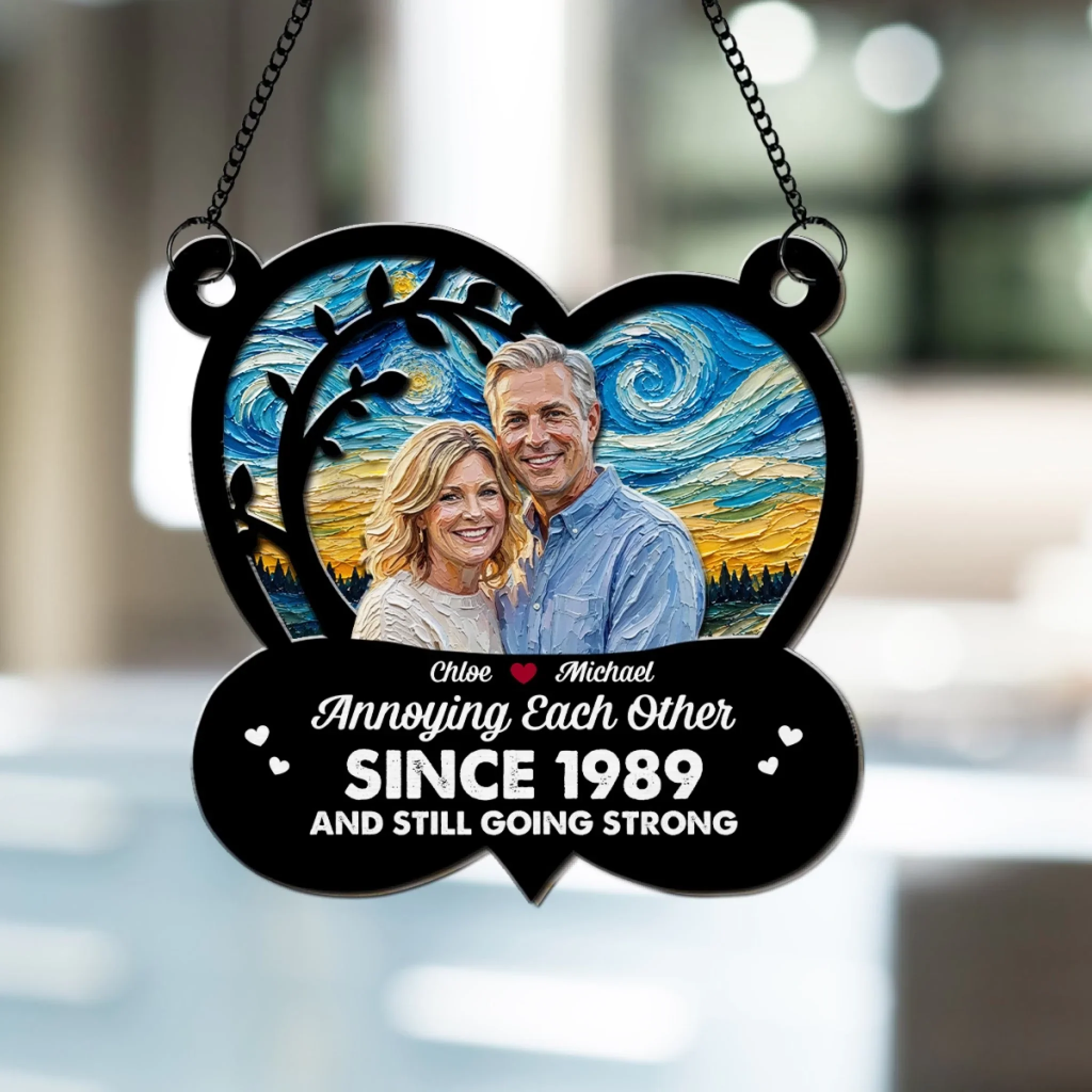 Still Love You Forever - Personalized Custom Suncatcher - Image 3