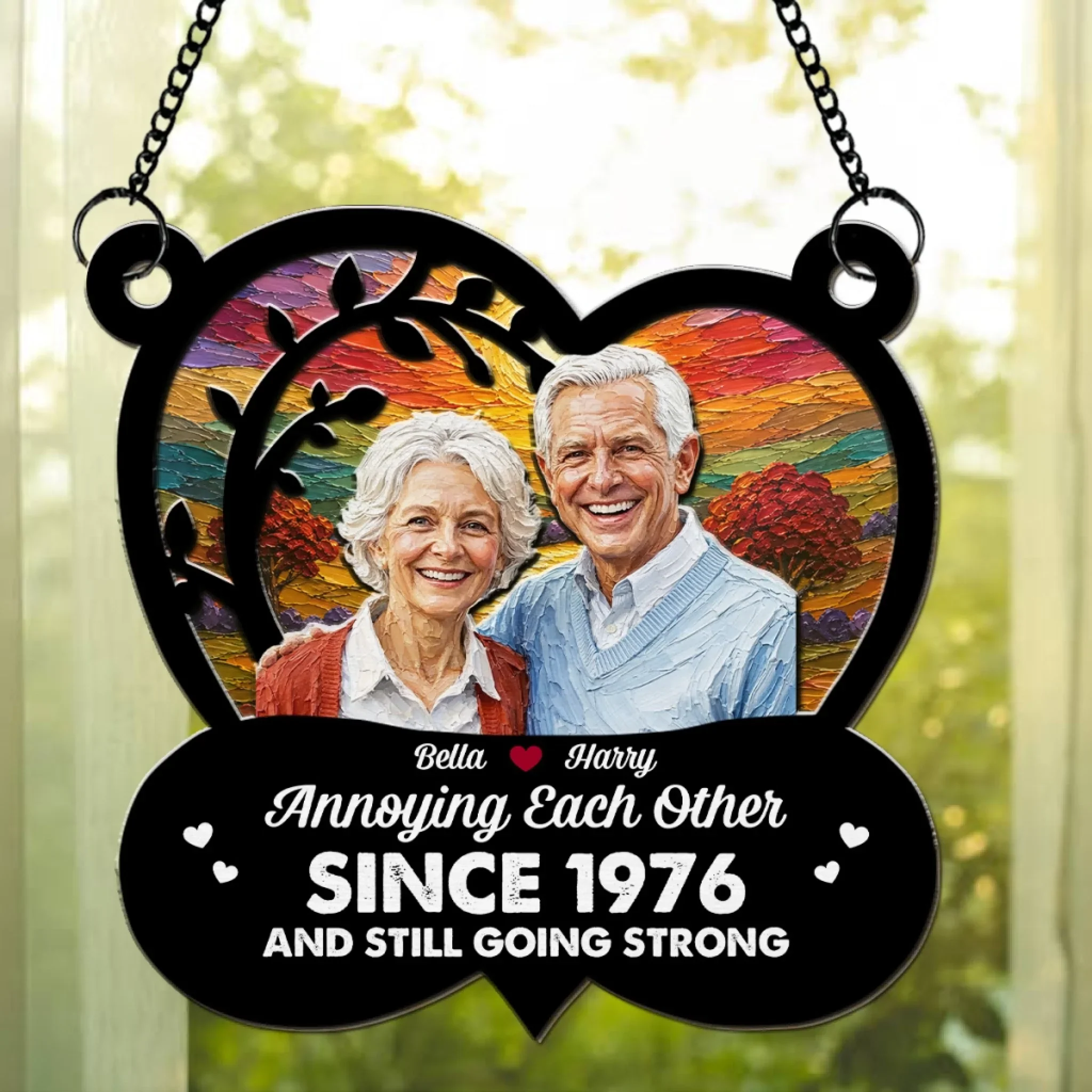 Still Love You Forever - Personalized Custom Suncatcher - Image 4