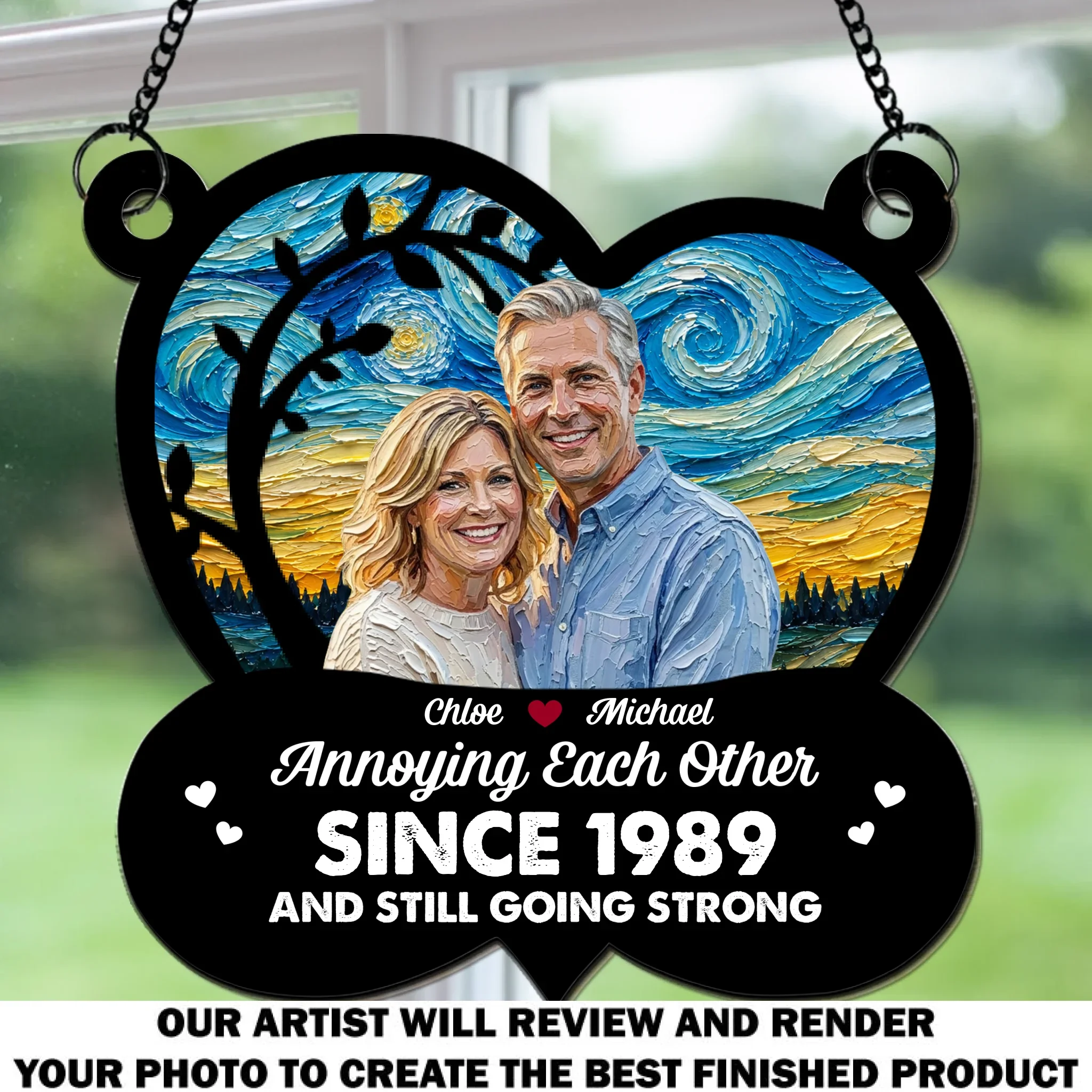 Still Love You Forever - Personalized Custom Suncatcher - Image 7