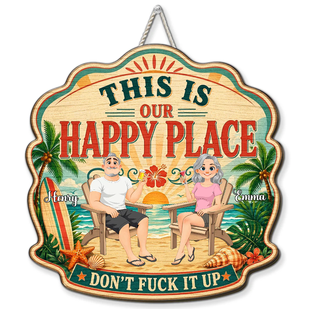 Summer Place - Personalized Custom Wood Sign