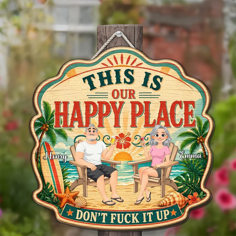Summer Place - Personalized Custom Wood Sign - Image 2