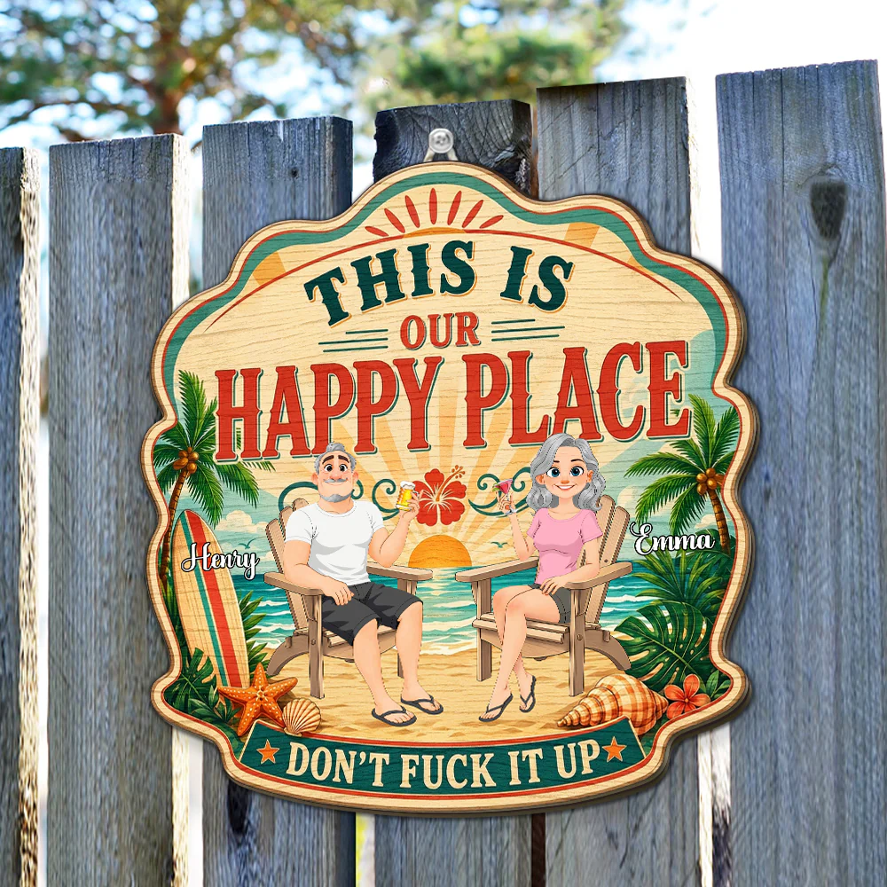 Summer Place - Personalized Custom Wood Sign - Image 4