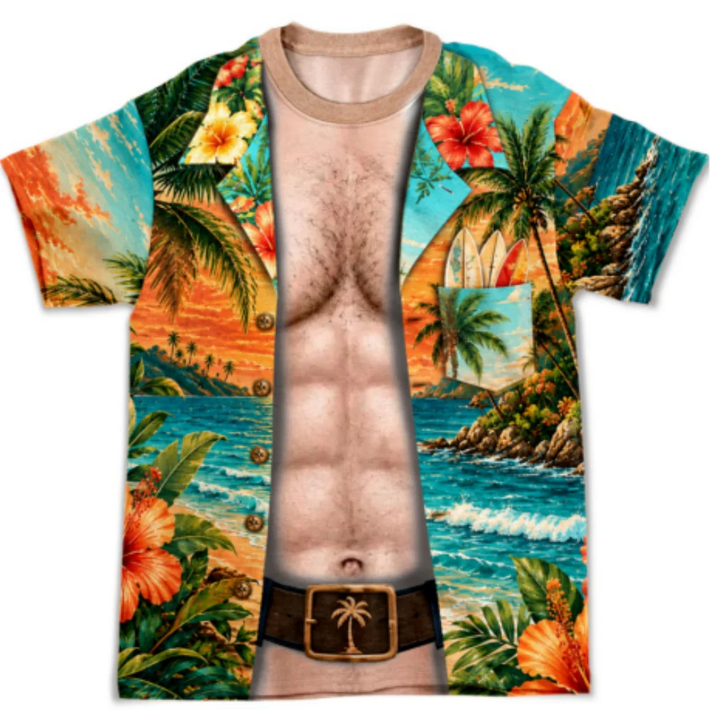 Summer Vacation - Personalized Custom All-over-print T-shirt - Image 6