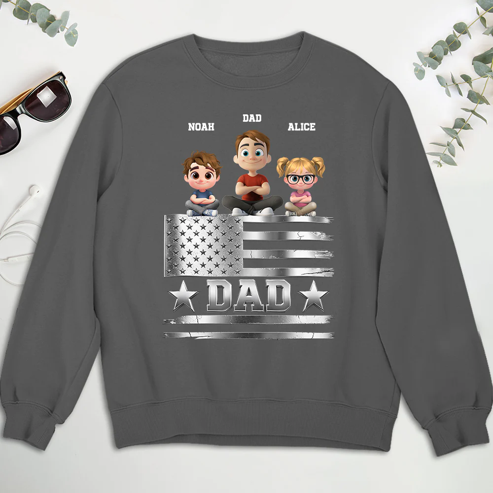 Super Dad - Personalized Custom Shirt - Image 3