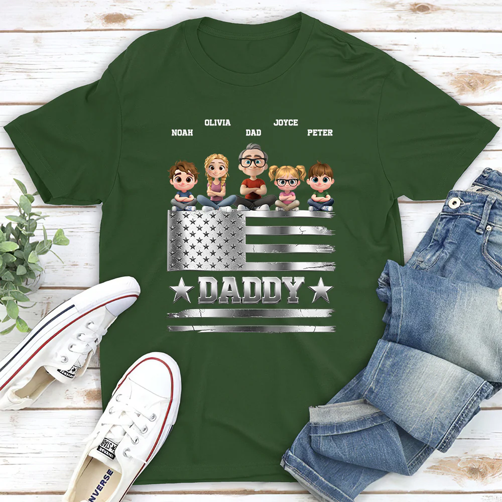 Super Dad - Personalized Custom Shirt - Image 4