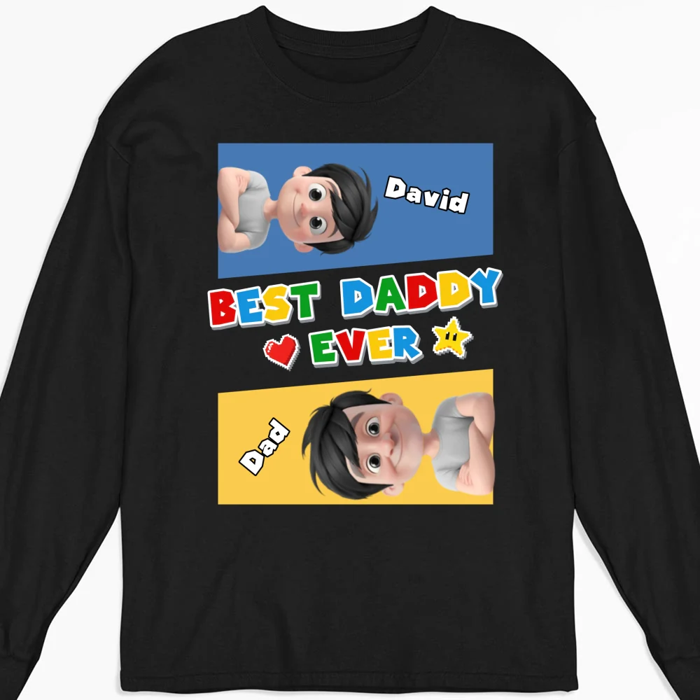 Super Daddy - Personalized Custom Shirt - Image 10