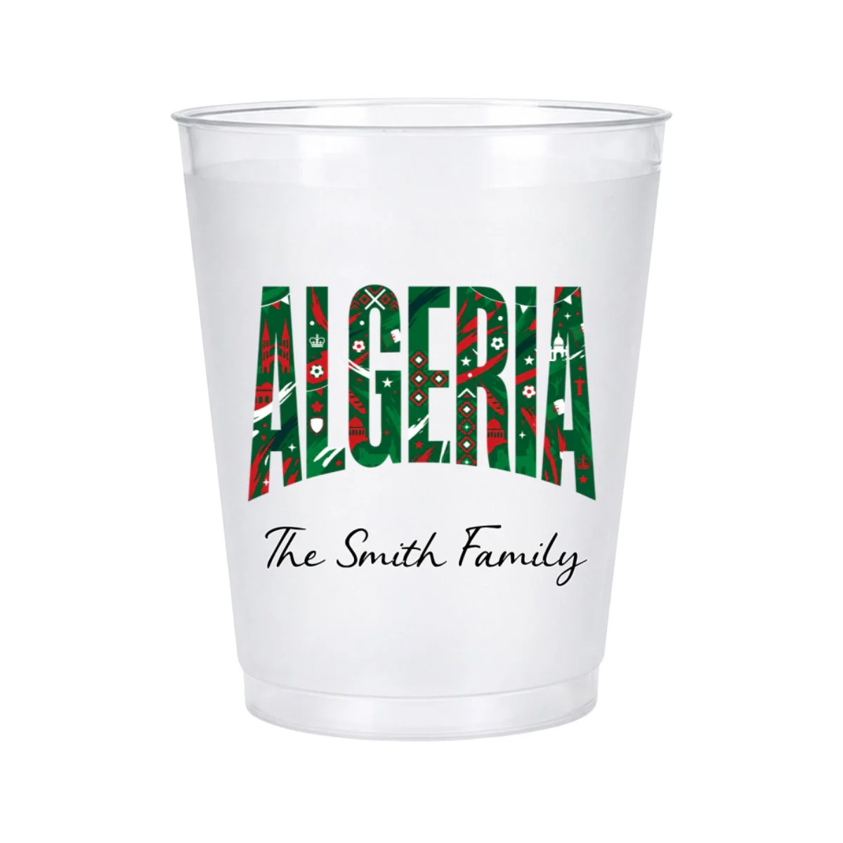 Support Your Country - Personalized Custom Frosted Cup - Image 7