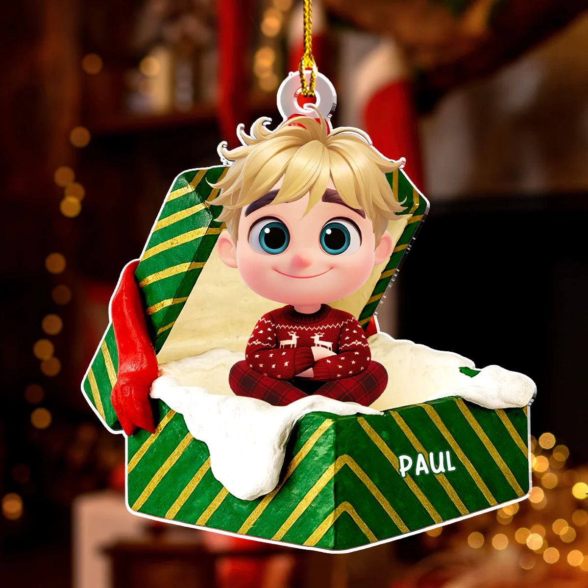 Surprise Gift - Personalized Custom Acrylic Ornament - Image 5