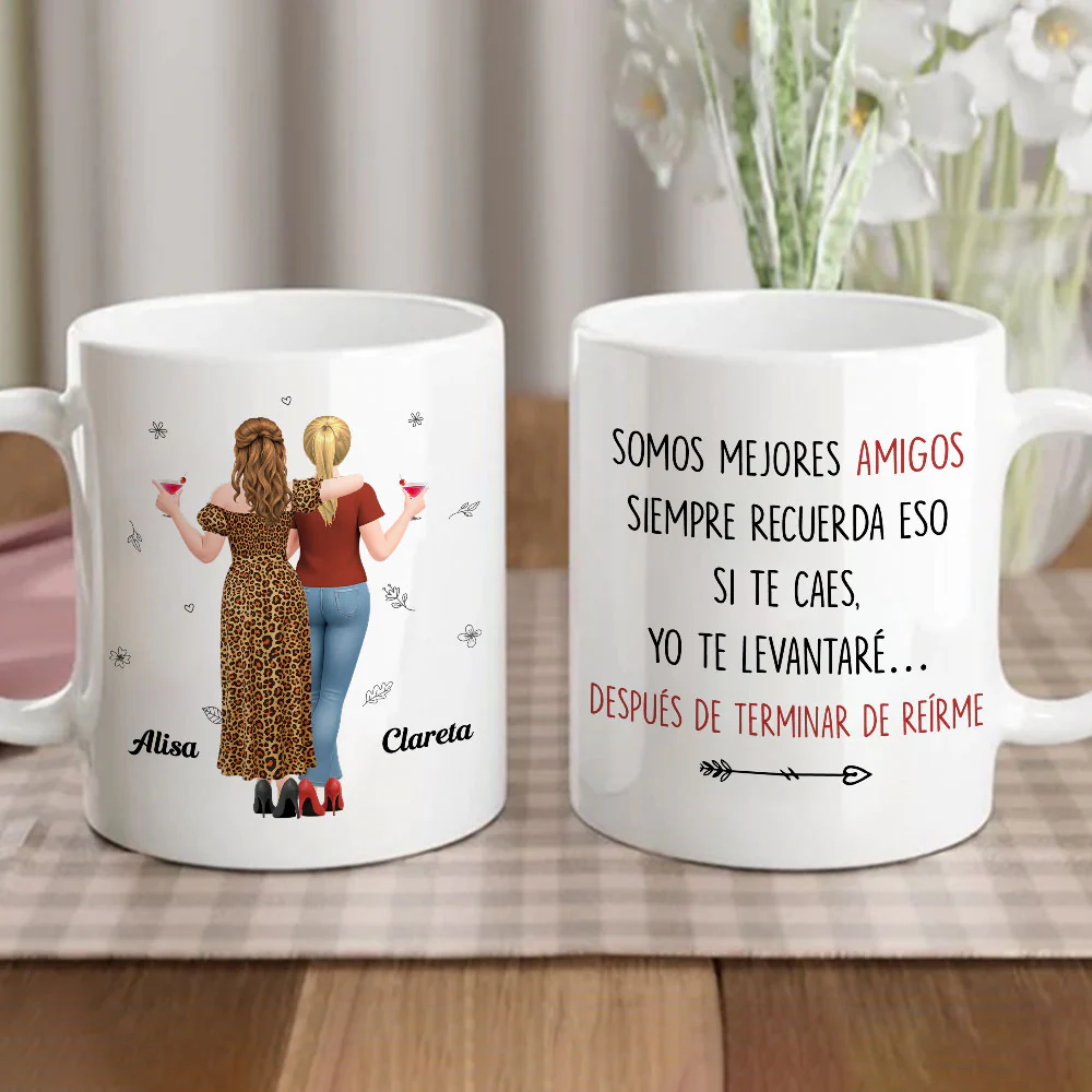 Te recogeré después – Taza de café personalizada customizada - Image 2