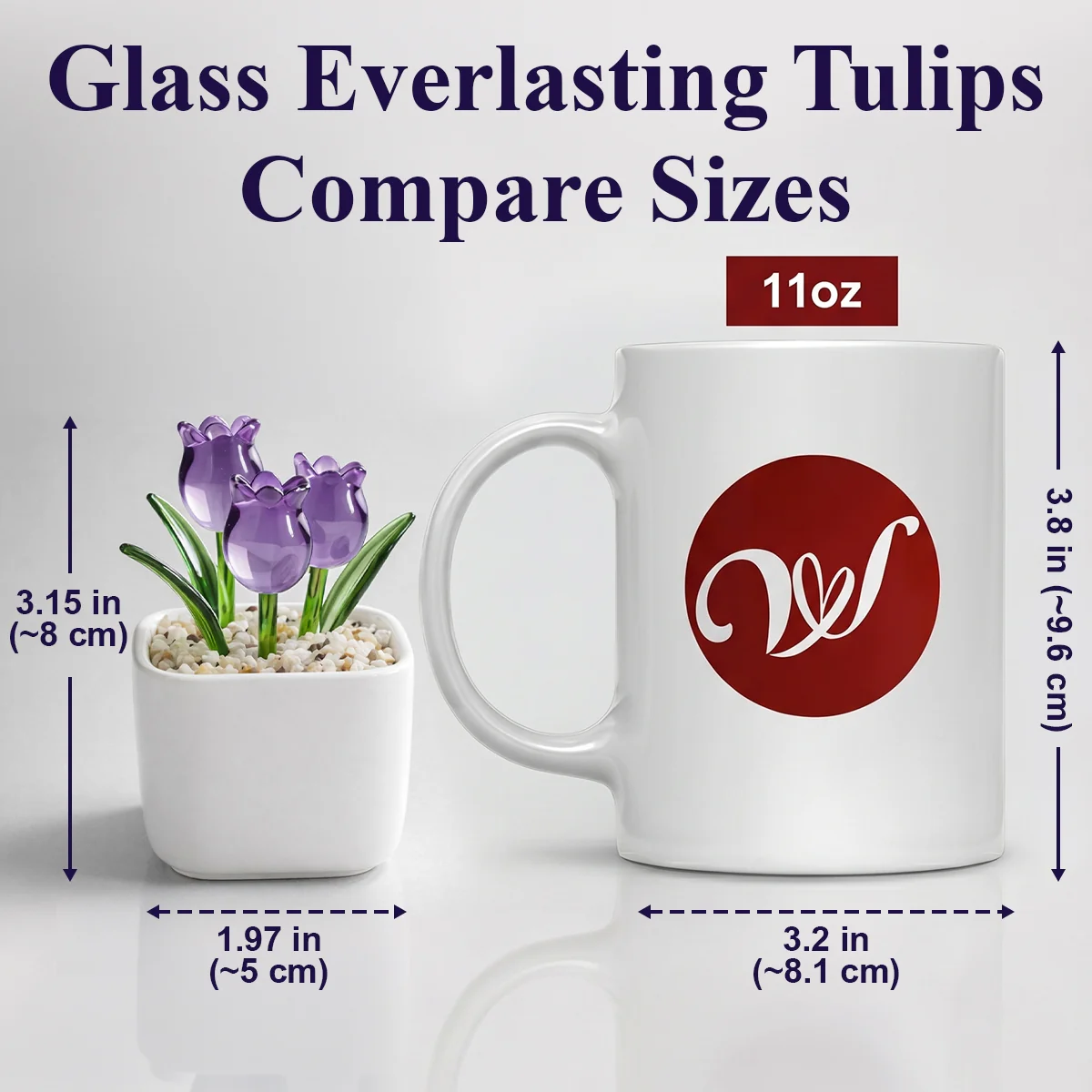 Teachers Make Dreams Bloom - Personalized Custom Glass Everlasting Tulips - Image 4