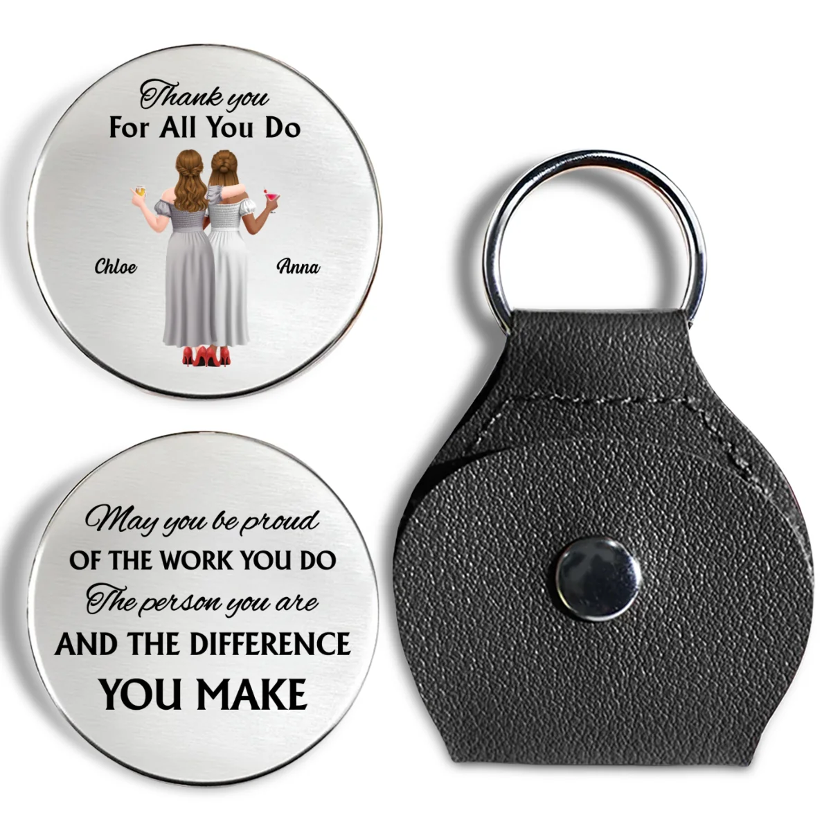 Thank You For All You Do - Personalized Custom Pocket Hug - Image 7