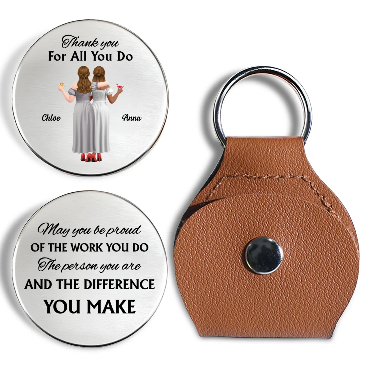 Thank You For All You Do - Personalized Custom Pocket Hug - Image 8