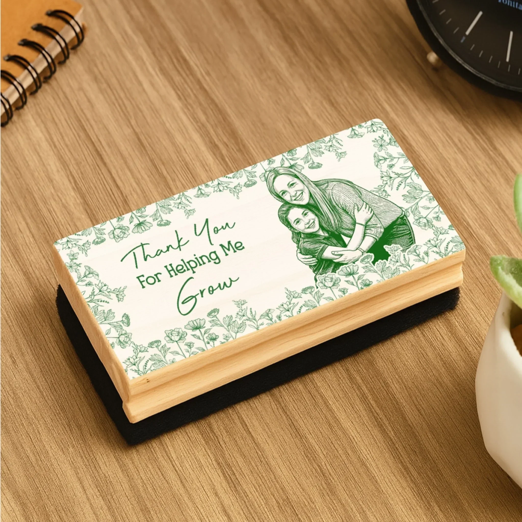 Thank You For Helping Me 2 - Personalized Custom Whiteboard Eraser - Image 3