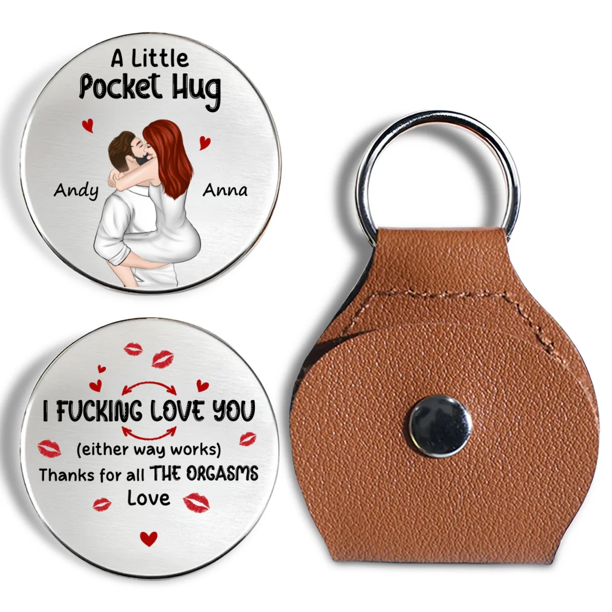 Thanks For All The Things You Did - Personalized Custom Pocket Hug - Image 6