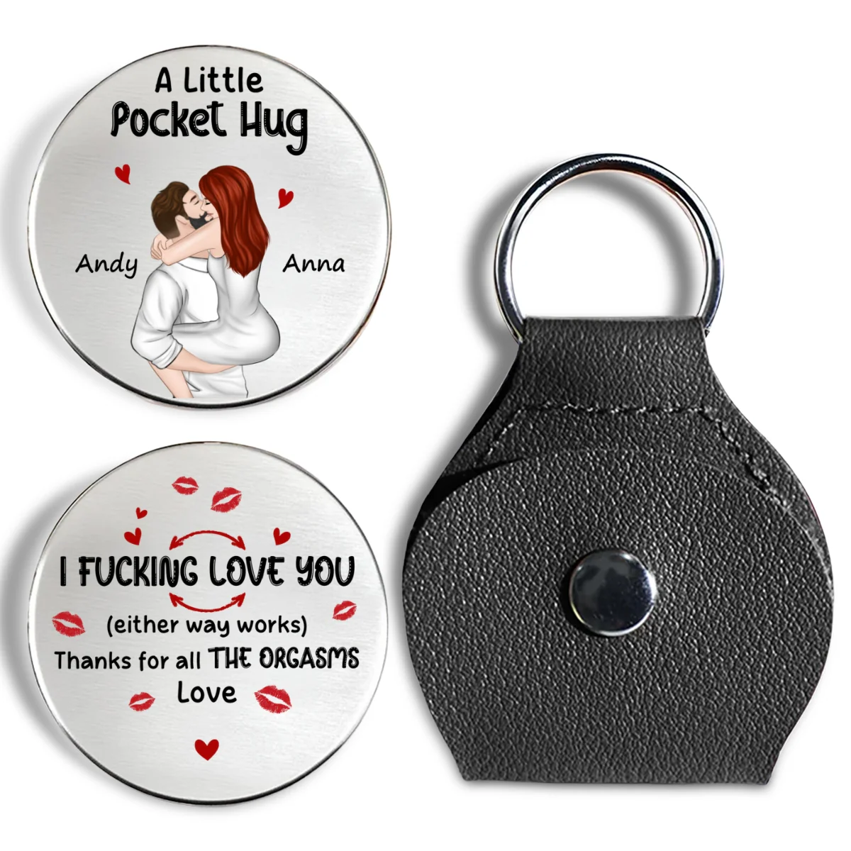 Thanks For All The Things You Did - Personalized Custom Pocket Hug - Image 7
