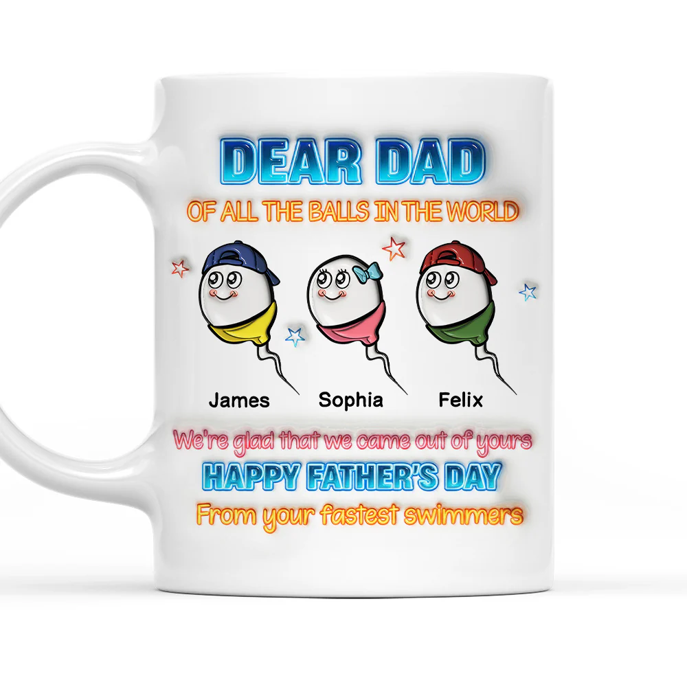 Thanks For Bringing Us Into The World - Personalized Custom 3D Inflated Effect Mug