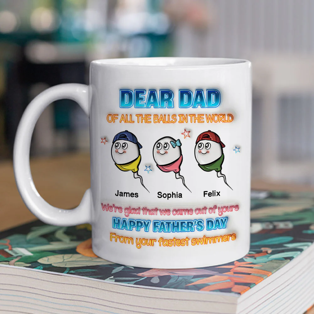 Thanks For Bringing Us Into The World - Personalized Custom 3D Inflated Effect Mug - Image 2