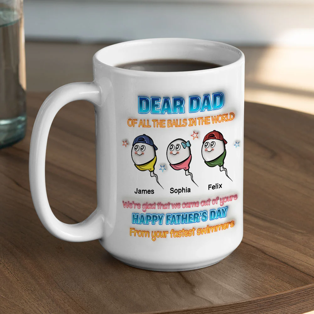 Thanks For Bringing Us Into The World - Personalized Custom 3D Inflated Effect Mug - Image 4