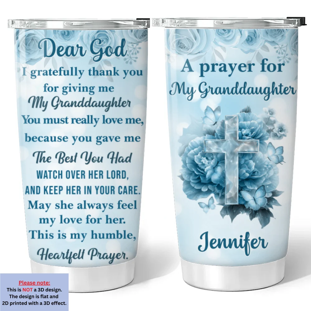 Thanks For Giving Me The Best - Personalized Custom 3D Effect Tumbler - Image 7