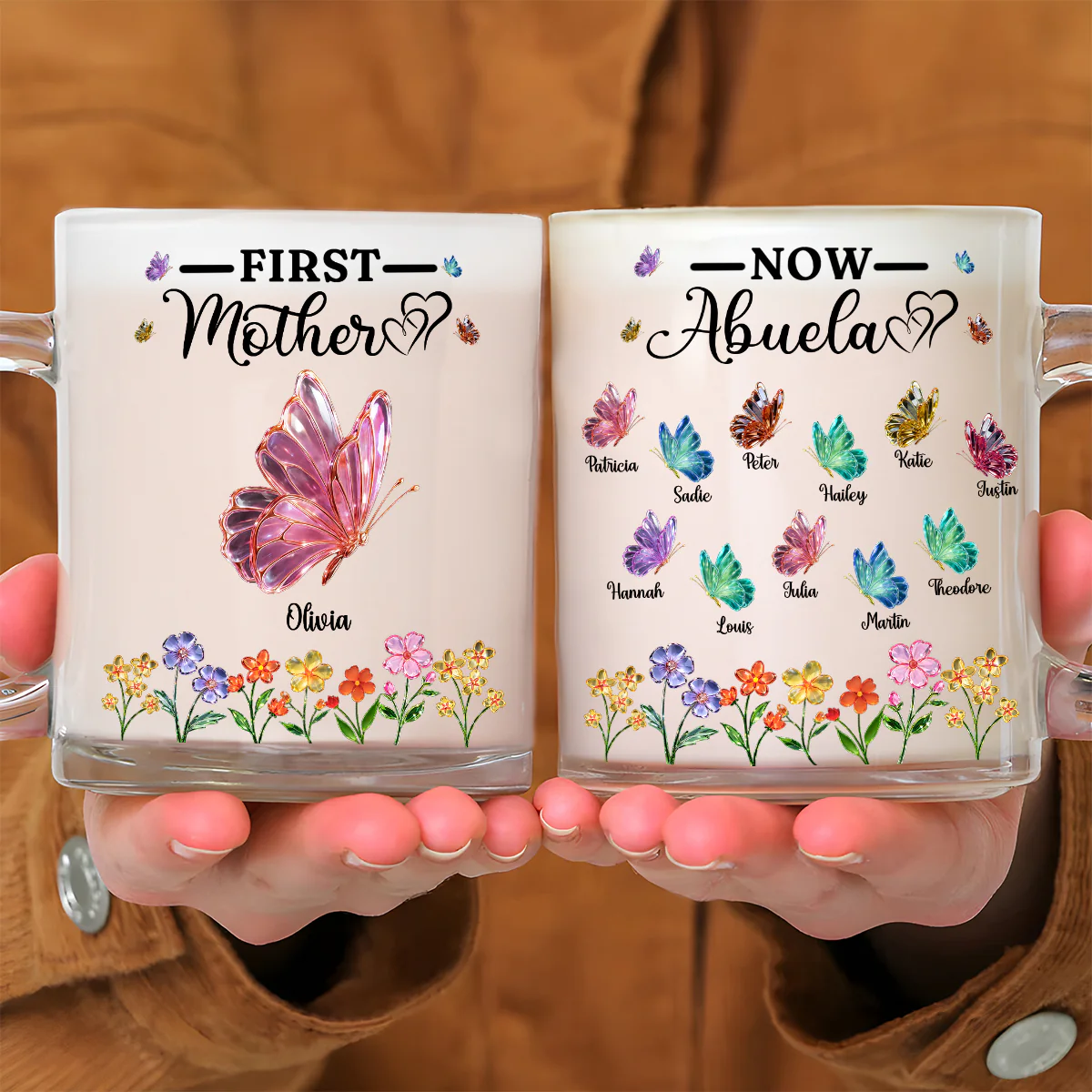 The Beautiful Journey - Personalized Custom Glass Mug