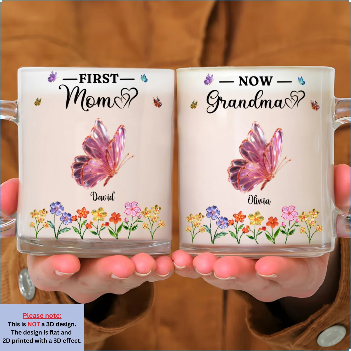 The Beautiful Journey - Personalized Custom Glass Mug - Image 6