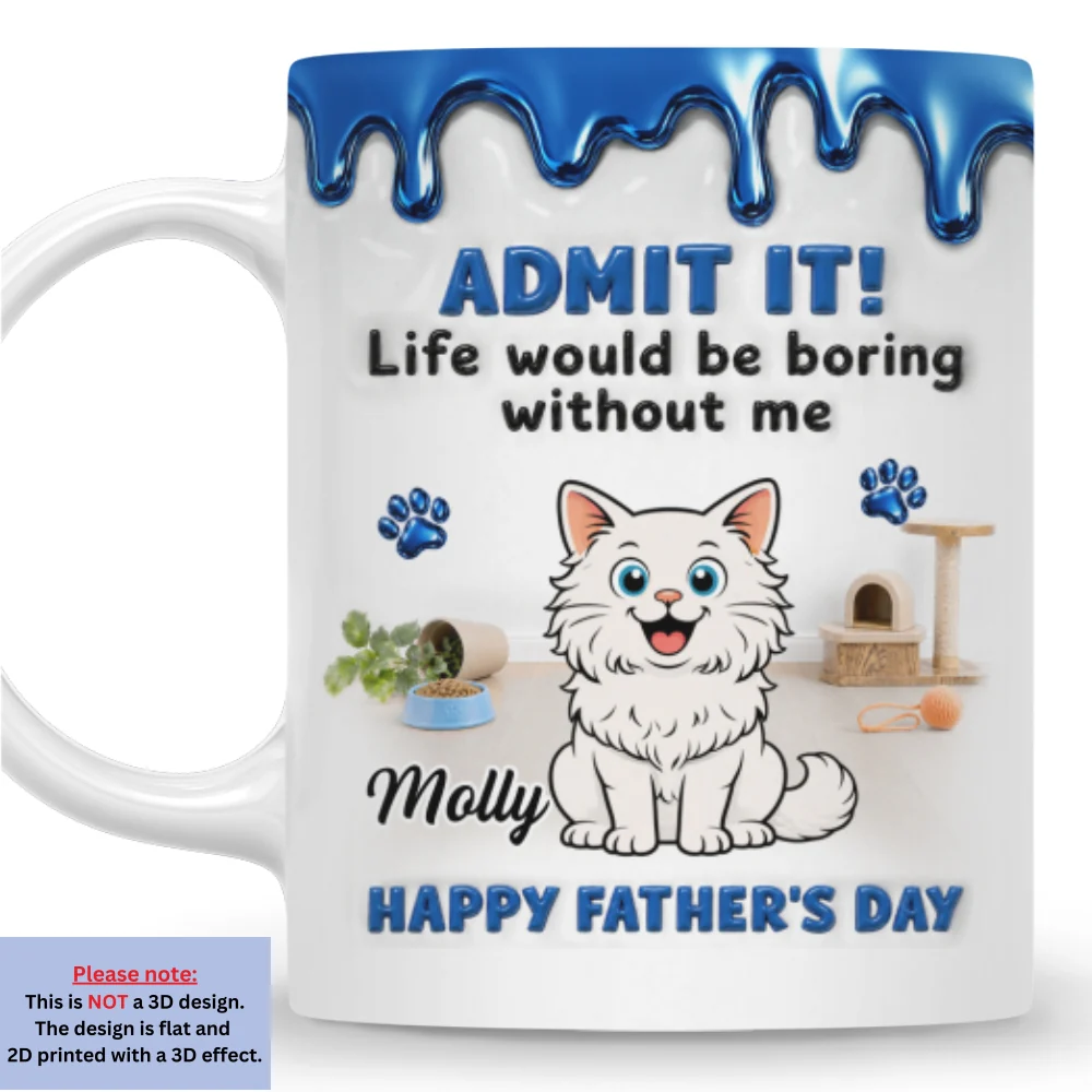 The Best Friend Has Cat - Personalized Custom Coffee Mug - Image 8