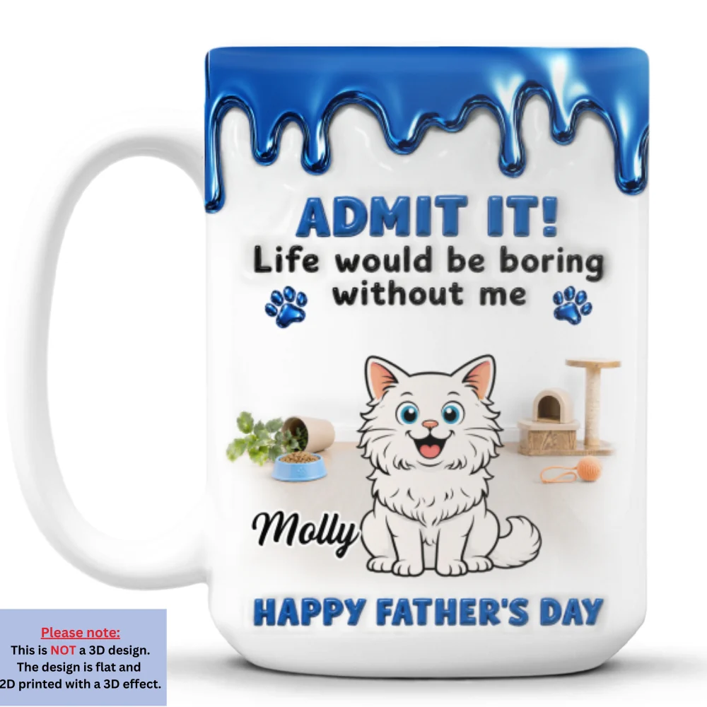 The Best Friend Has Cat - Personalized Custom Coffee Mug - Image 9