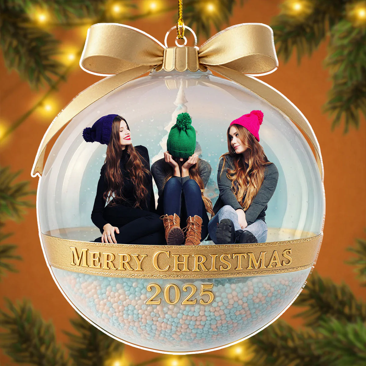 The Best Part Of Life - Personalized Custom Acrylic Ornament - Image 5