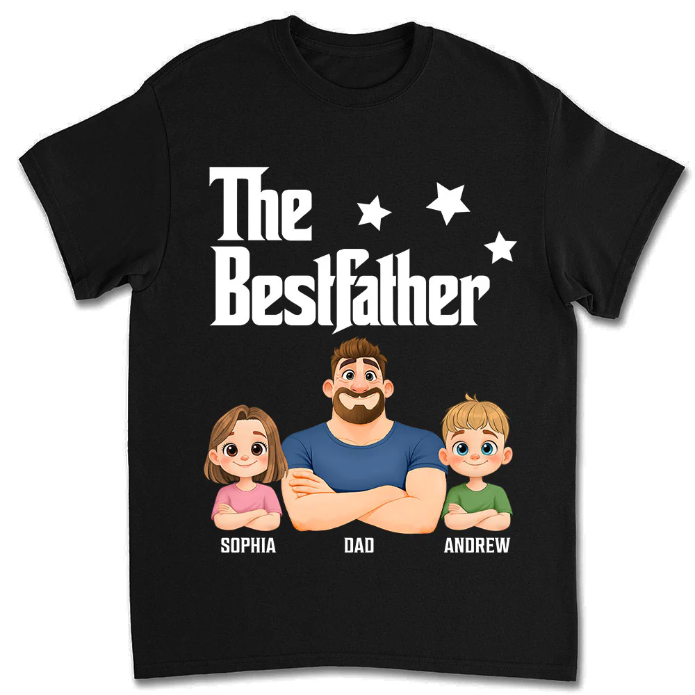 The Bestfather - Personalized Custom Shirt
