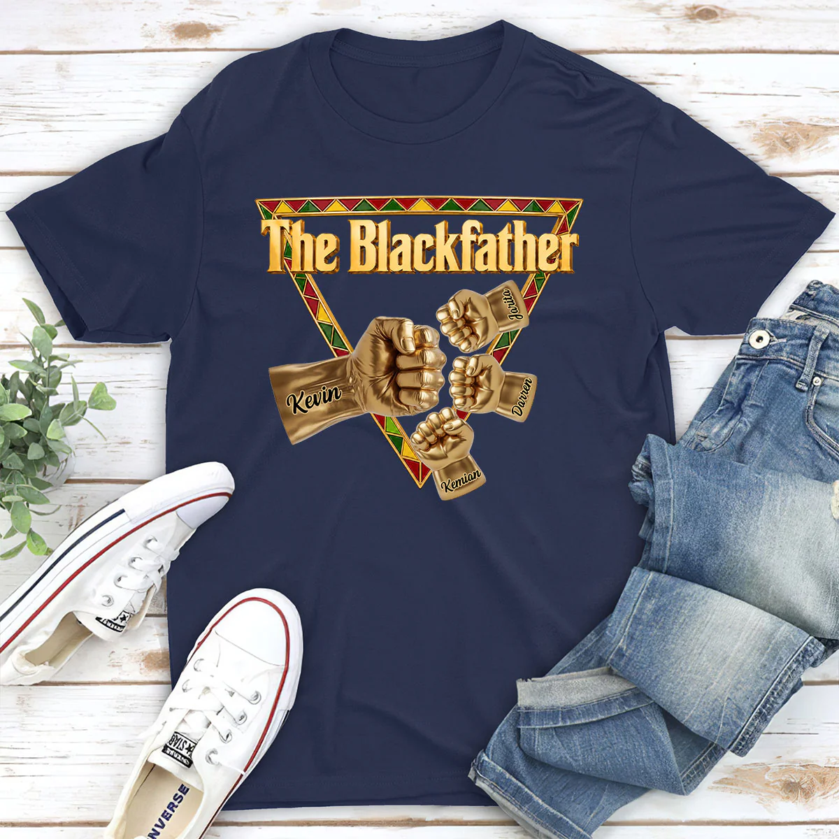 The Blackfather 2 - Personalized Custom Shirt - Image 2