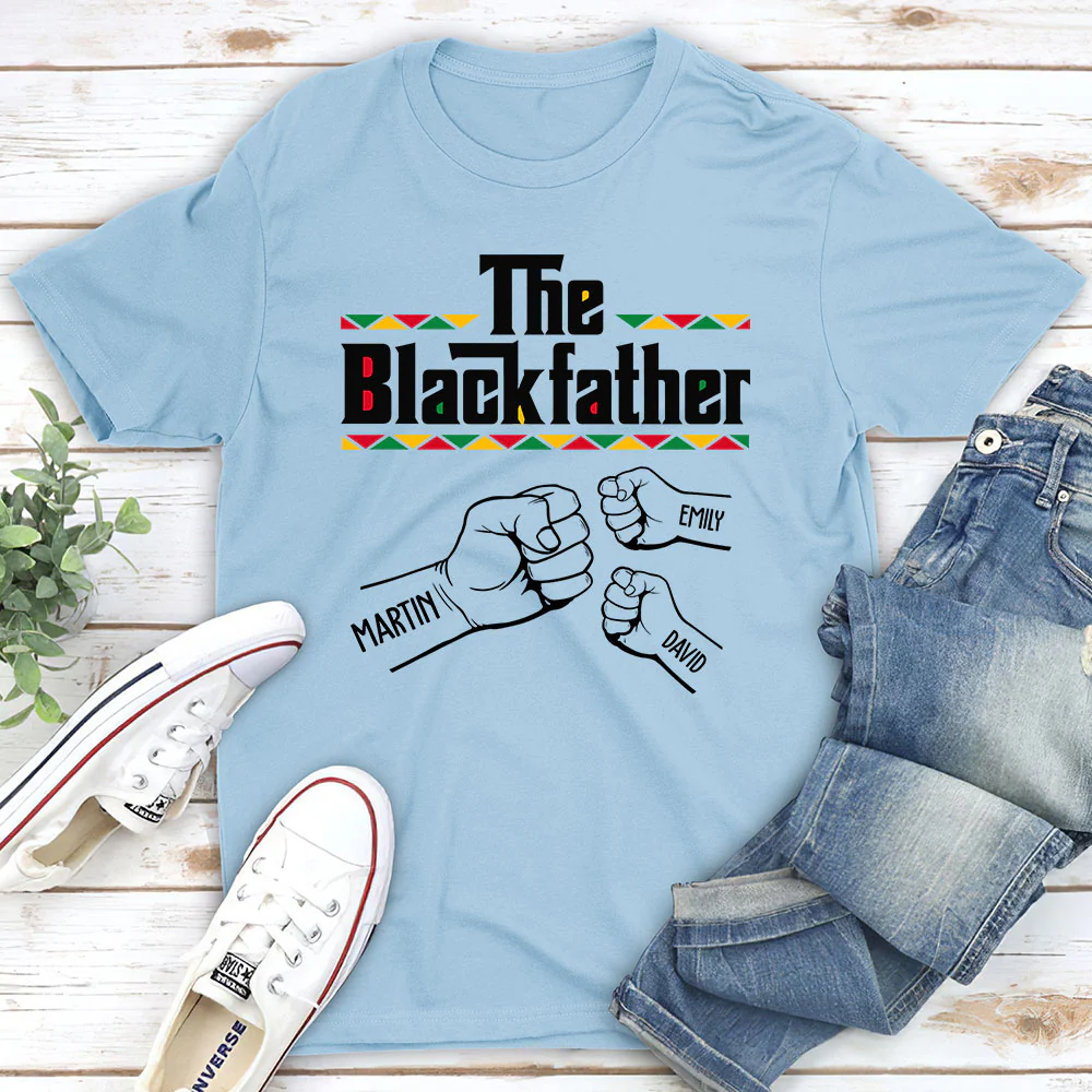 The Blackfather - Personalized Custom Shirt - Image 3