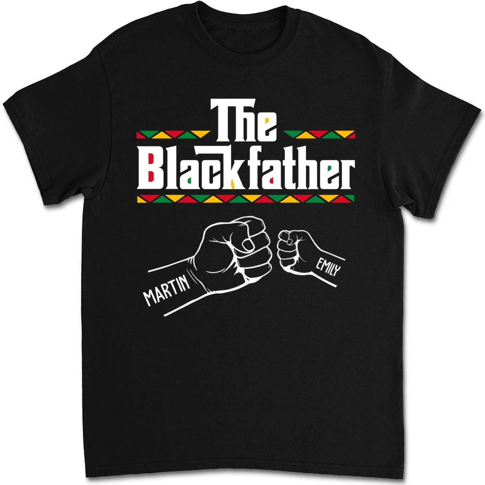 The Blackfather - Personalized Custom Shirt - Image 7