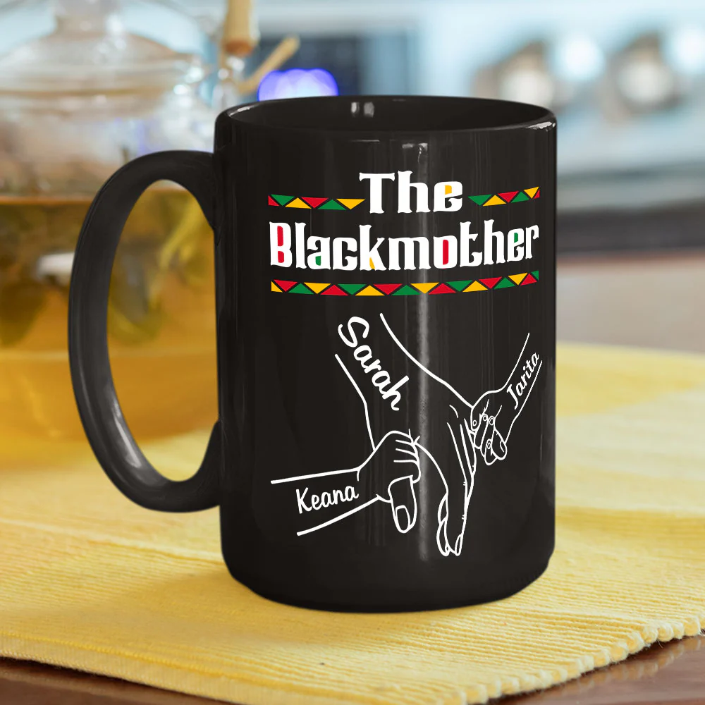 The Blackmother - Personalized Custom Coffee Mug - Image 5