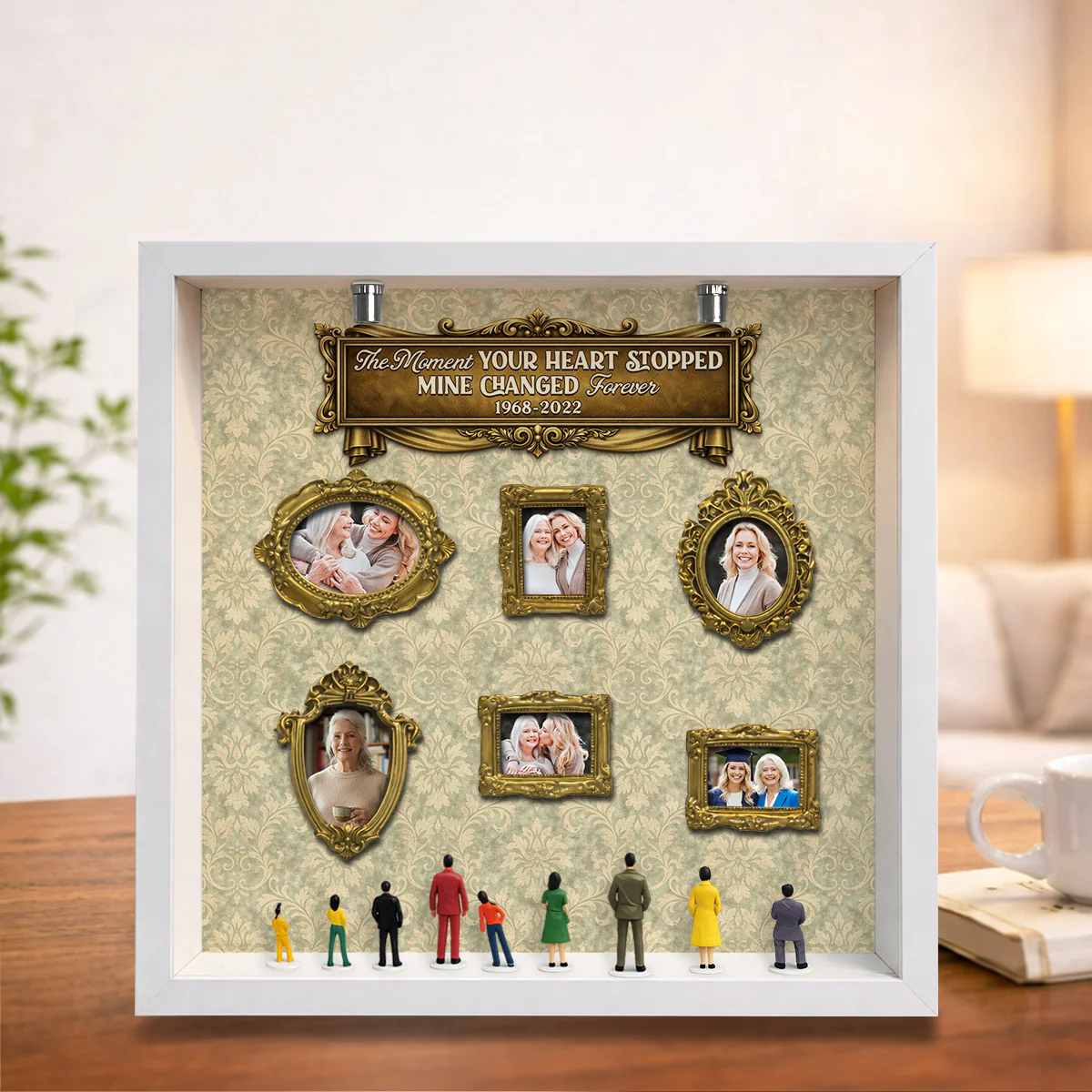 The Day My Heart Changed - Personalized Custom Museum Frame - Image 2